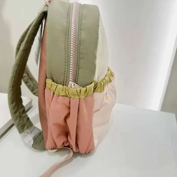 Sac à dos de maternelle personnalisé avec broderie de pomme pour enfants