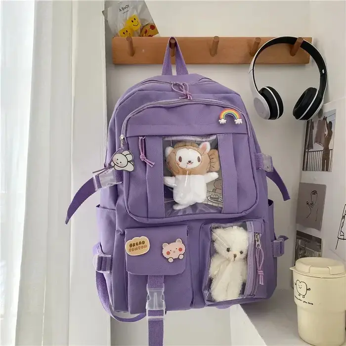 Sac à dos mignon et unique pour fille de grande capacité pour les étudiants