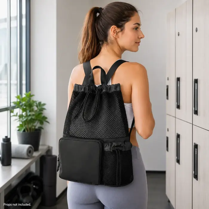 Sac à dos en maille respirante pour la plage