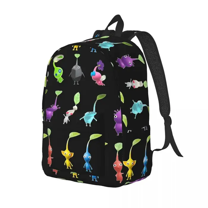 Pikmins Family – sac à dos léger et amusant pour étudiants, jeu d'affaires, sac de jour Anime pour h