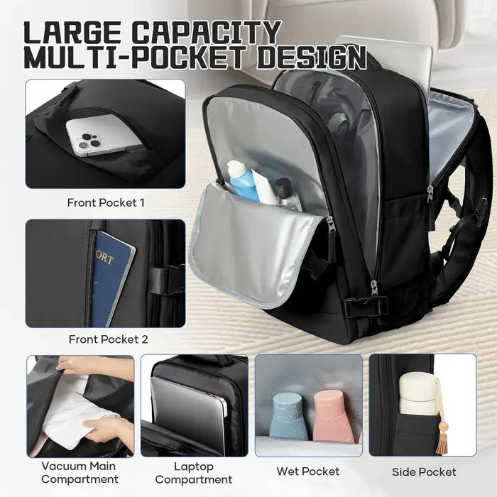 Easyjet sac de cabine 45x36x20 sac à dos de voyage sous vide