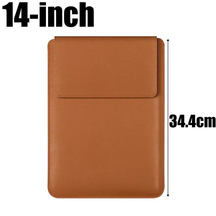 Sac intérieur en cuir pour ordinateur portable 14/16 pouces