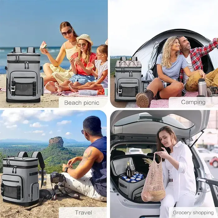 Sac à dos isotherme imperméable de 30L pour hommes et femmes