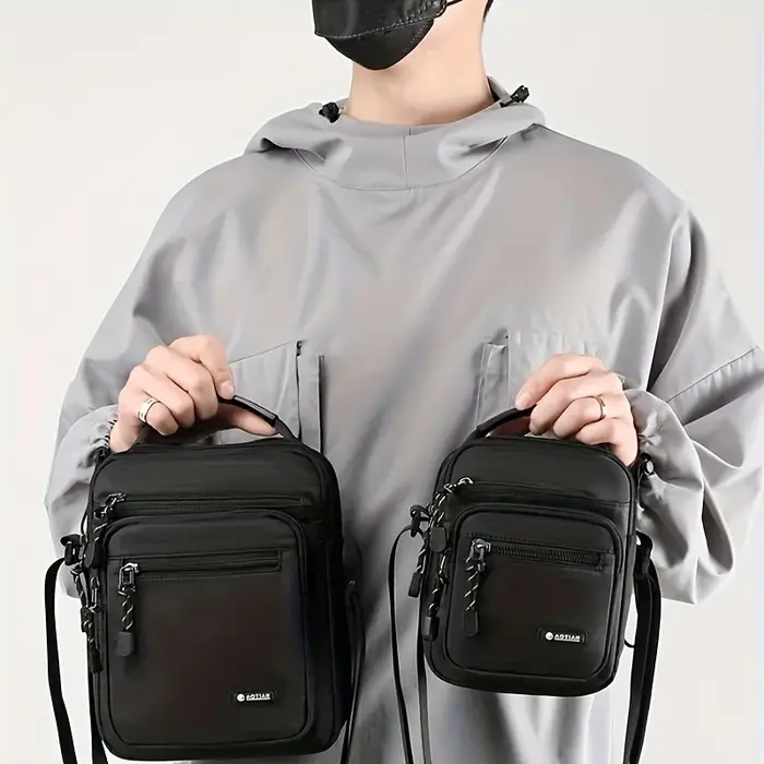 Sac bandoulière multi-poches