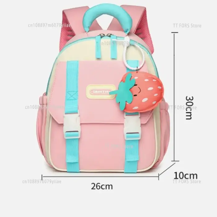 Sac à dos de maternelle premium à motif de dessin animé avec matériau imperméable avancé