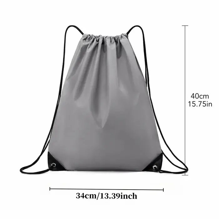 Sacs à dos imperméables à cordon de serrage, pliables et légers, sacs de sport et de fitness, sacs à dos pour marathons, sacs de rangement à cordon de serrage