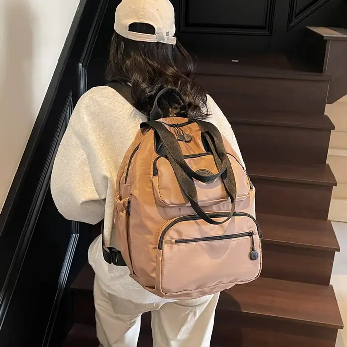 Sac à dos étanche mode femmes sac à bandoulière multifonctionnel concepteur voyage dos souple grande capacité tissu poche sac à dos