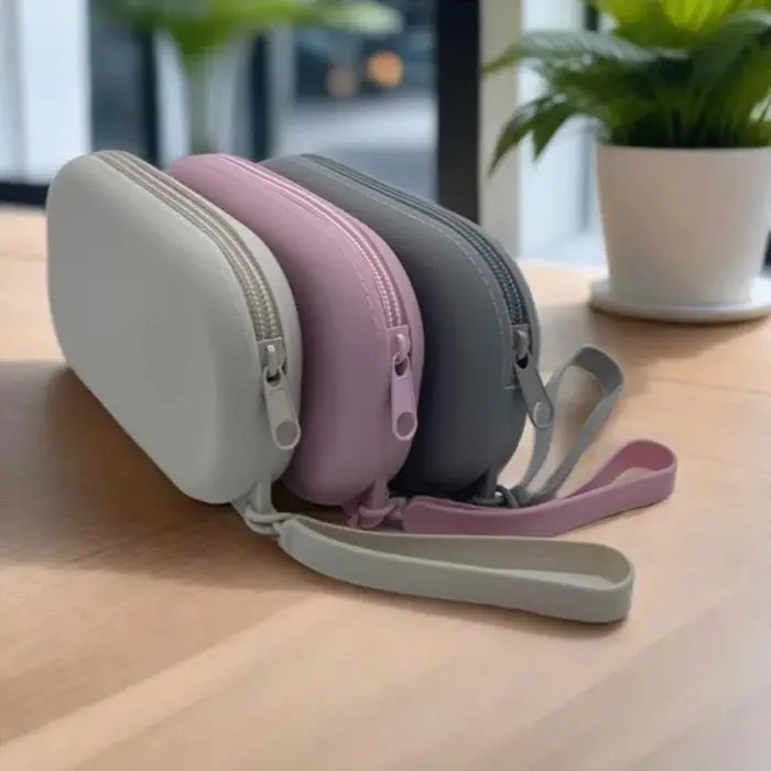 Sac à cosmétiques ovale en Silicone
