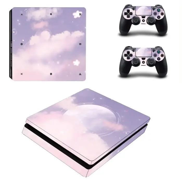 Starry Sky Star PS4 autocollants de peau mince pour Console PS4 mince et vinyle de peau de contrôleu