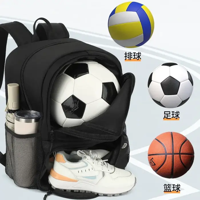 Sac de football à dos, sac d'équipement de sport étanche