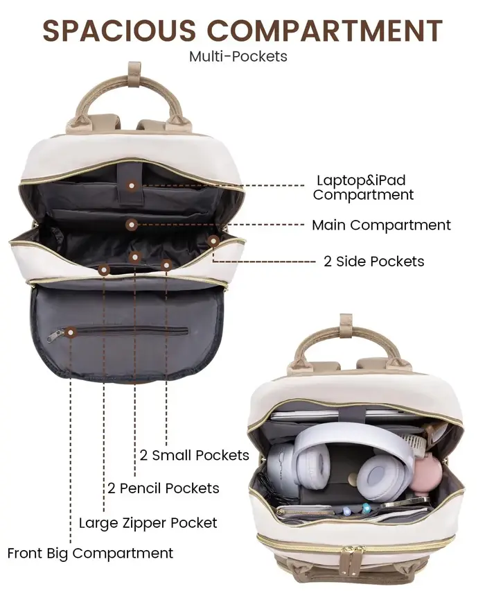 Sac à dos pour ordinateur portable pour femmes