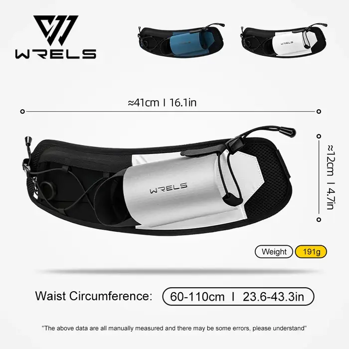 Sac banane de sport WRELS pour bouteille d'eau