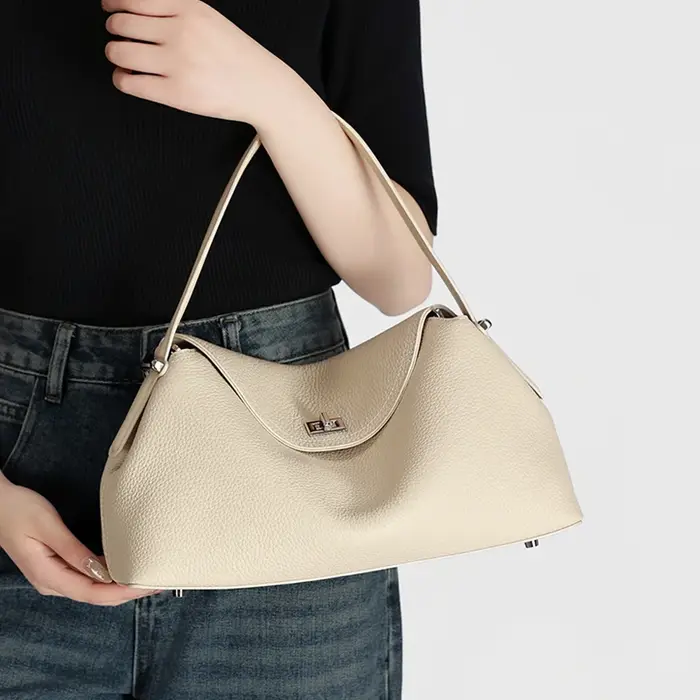 Sac à main en cuir véritable pour femmes, sac de luxe rétro à la mode, sac de créateur de haute qual