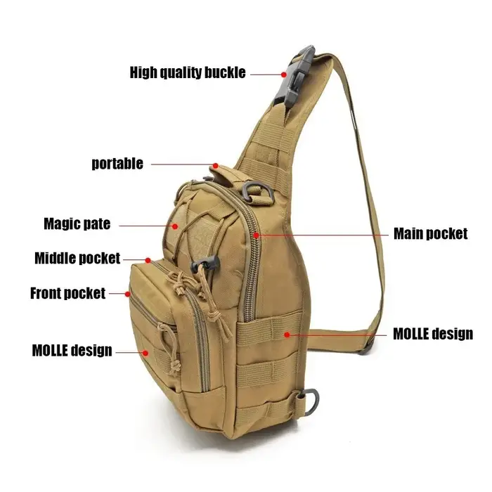 Sac à dos tactique à bandoulière Rover EDC