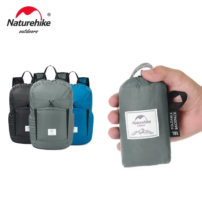 Natureifa-Sac à dos pliable en silicone Cloudy Goose