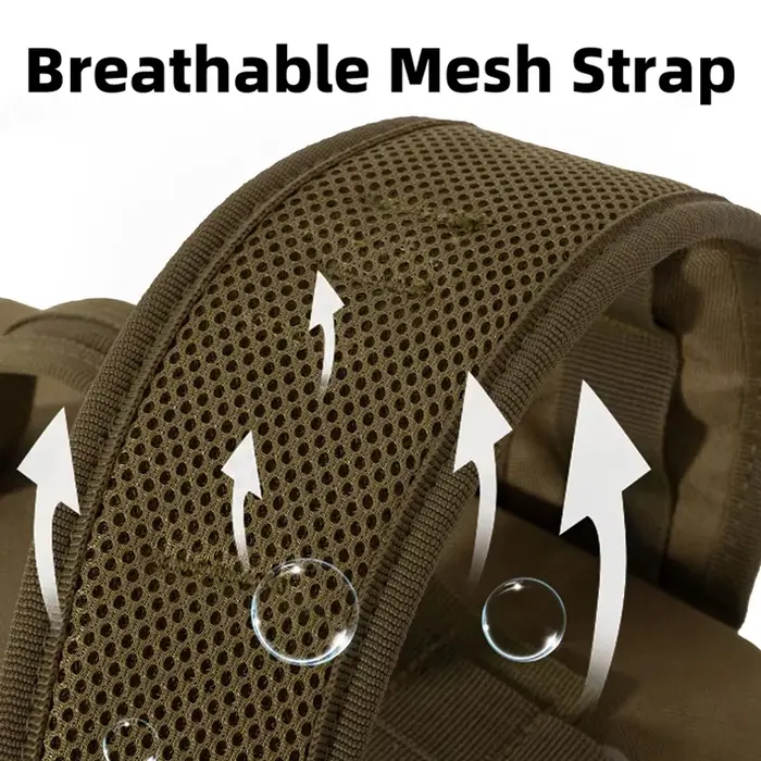 Sac à dos tactique de voyage pour hommes