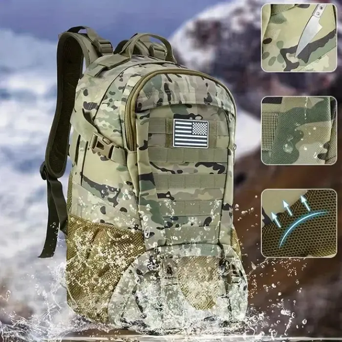35L grand sac à dos de voyage sac à dos étanche