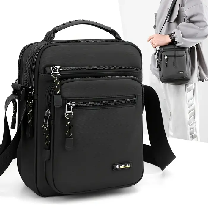 Sac bandoulière multi-poches