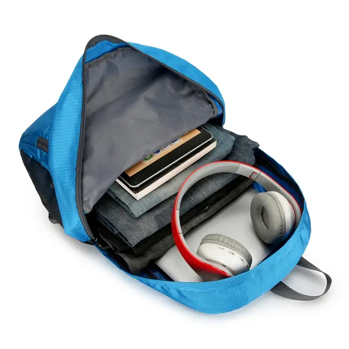 Sac à dos pliable 23l sac à bagages extérieur