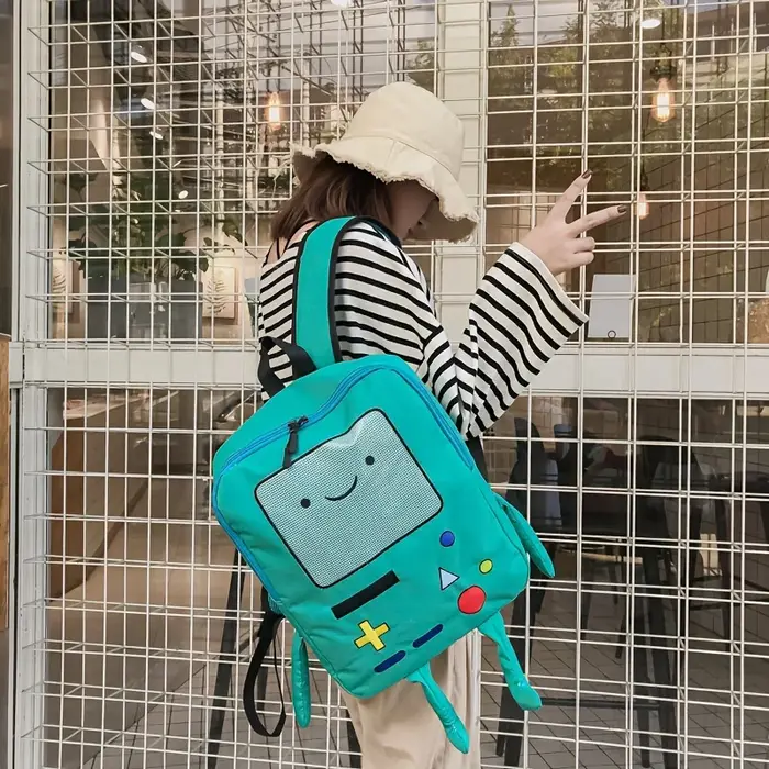 Sacs à dos design robot créatif pour firls