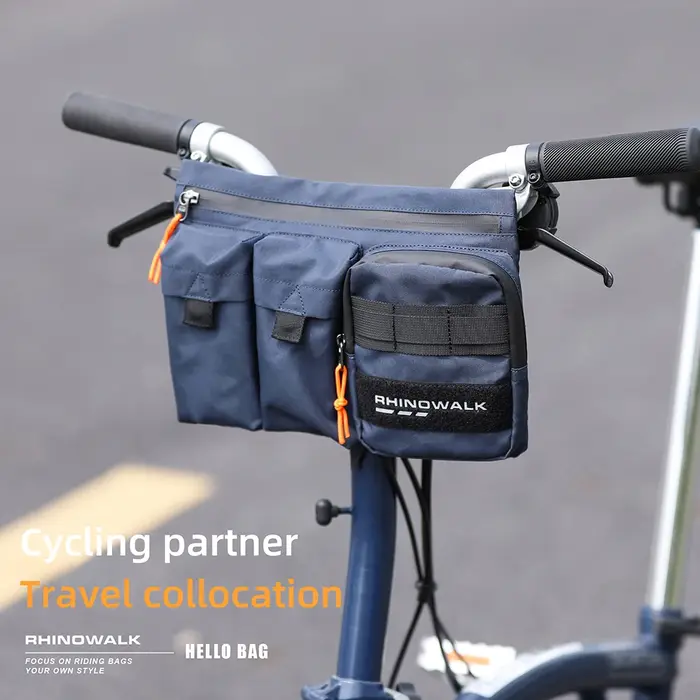 Sacoche de guidon de vélo Rhinowalk 2L grande capacité