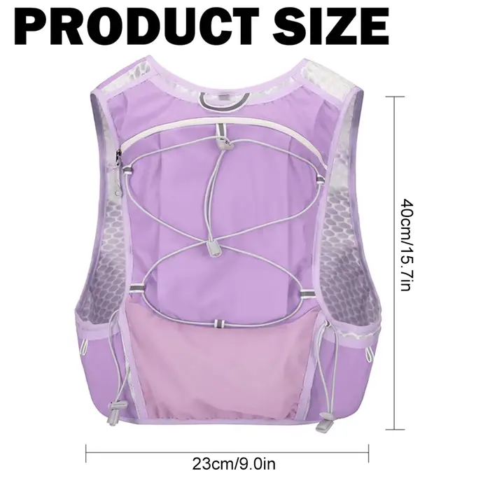 Gilet d'hydratation sportif