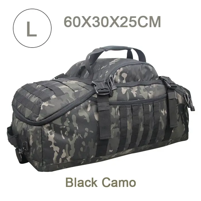 LQARMY 60L 80L Camping Sacs À Dos Hommes Tactique Sac À Dos Molle Randonnée Voyage Escalade Sport Gym