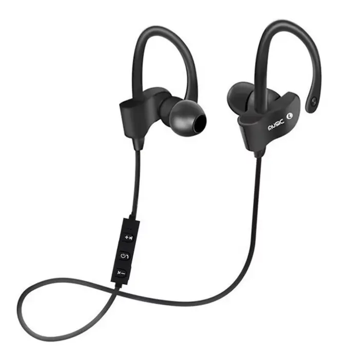 Écouteurs sans fil Bluetooth 4.1, casque d'écoute pour sport, course à pied, musique stéréo, Mini crochets d'oreille HIFI suspendus pour téléphone portable