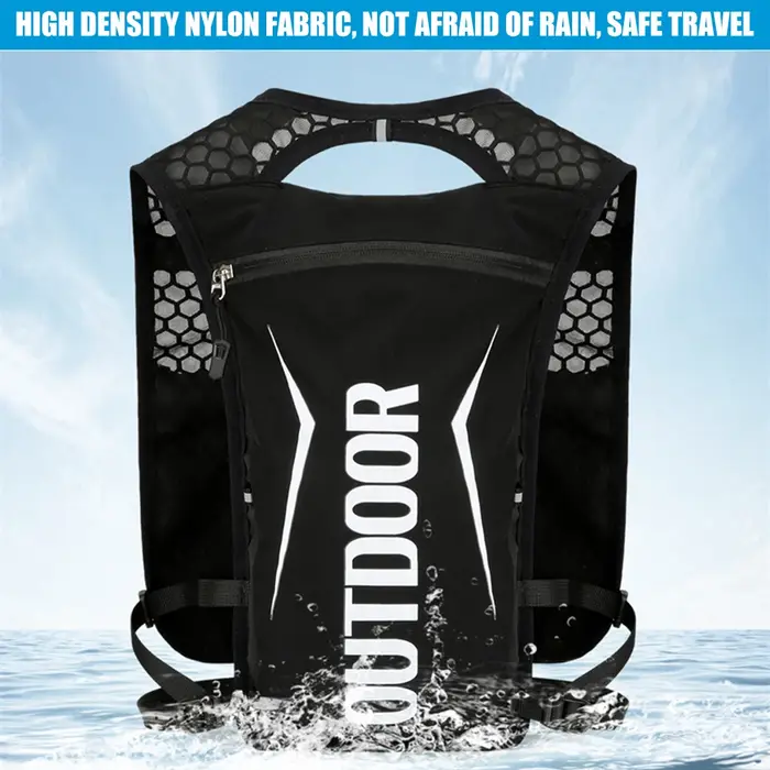 1 pièces sac à dos de gilet d'hydratation de course