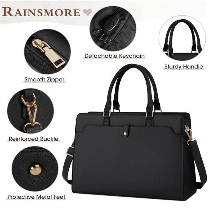 Sac d'ordinateur portable de grande capacité pour femme