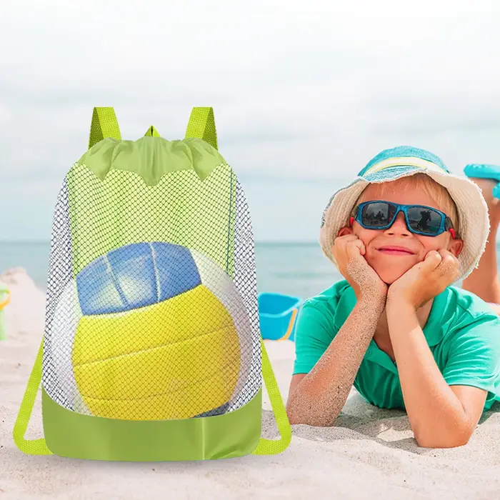 Sac de plage pliable et Portable en maille
