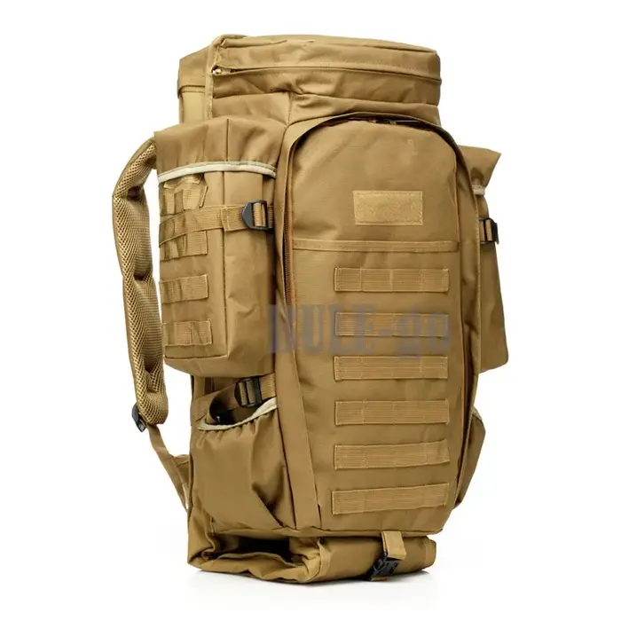 Sac à dos tactique hommes grand rembourré double fusil de chasse transportant sacs à dos Molle