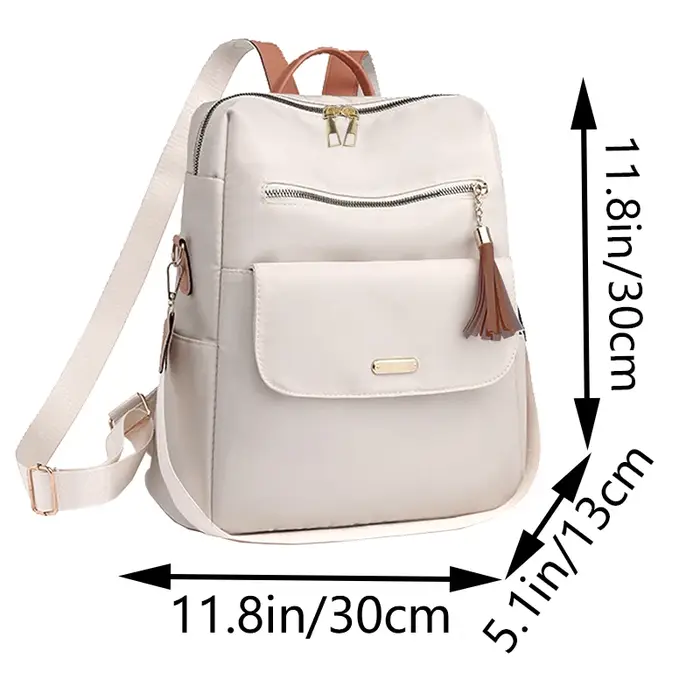 Sac à dos de style neutre pour hommes et femmes, adapté aux voyages, au tourisme, à la photographie et aux étudiants comme cartable.