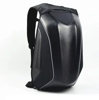 Sac à dos moto extensible 30-48L pour casque intégral