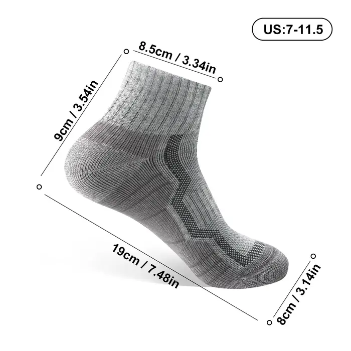 Chaussettes en laine mérinos pour hommes