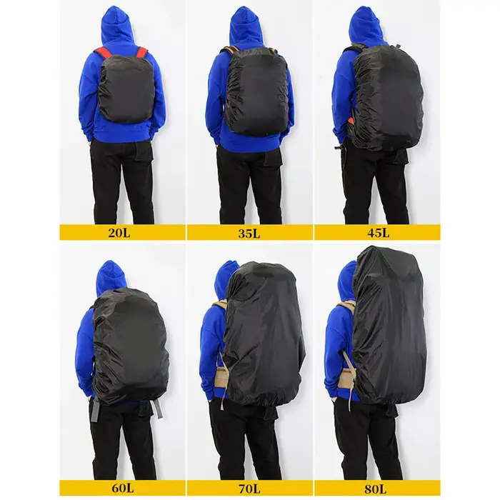 KoKossi-Juste de Pluie Imperméable pour Sac à Dos de Randonnée en Plein Air
