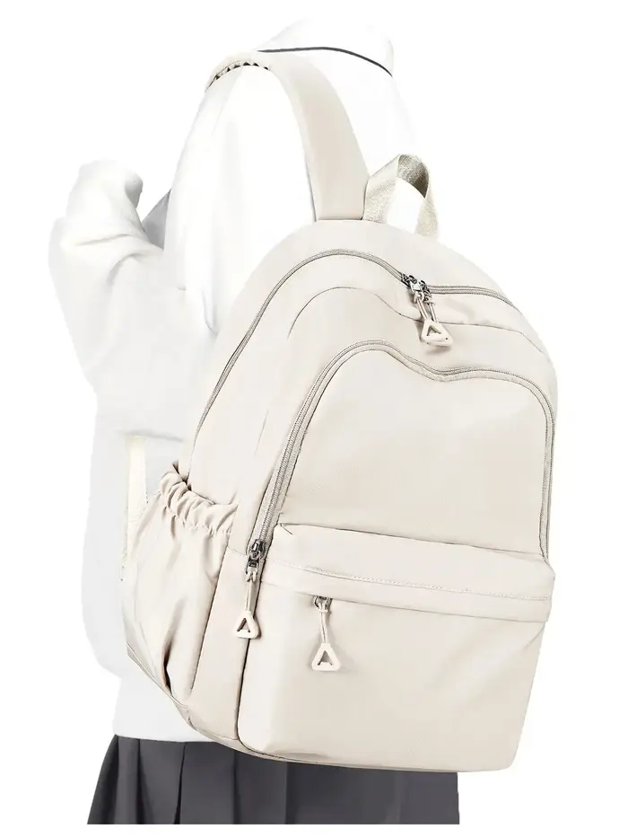 Sac d'école étanche pour ordinateur portable, sac de livres en nylon pour adolescents, sac de voyage