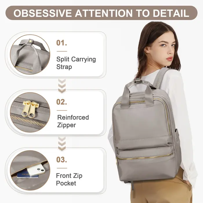 Sac à dos pour femmes marque de luxe sacs à dos d'ordinateur portable d'université de grande capacité