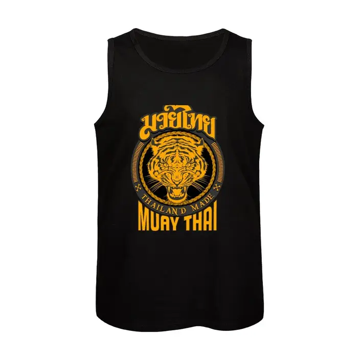 T-shirt imprimé tigre sagat muay thaï pour homme