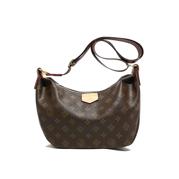Jiaozi – sac transfrontalier rétro bloc de couleur, nouvelle mode, sac croissant de grande capacité,