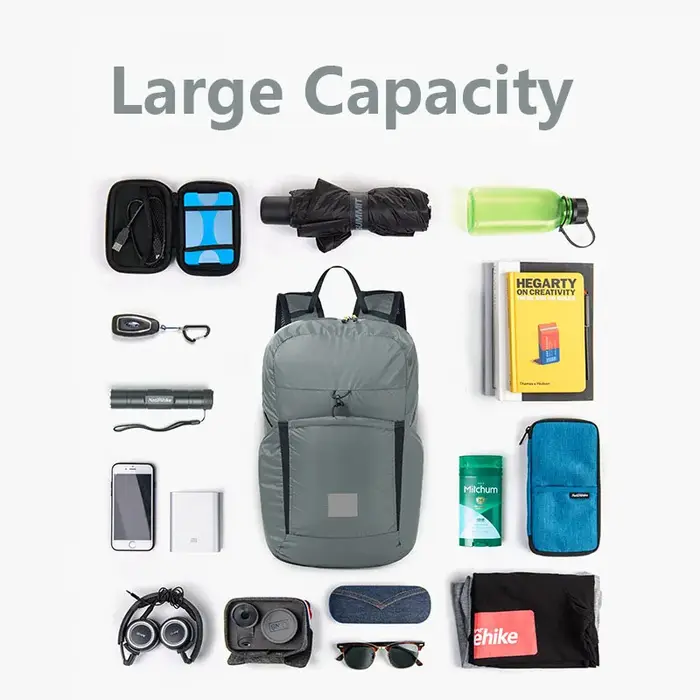 Sac à dos en silicone Naturehike Cloudy Goose 18L 22L