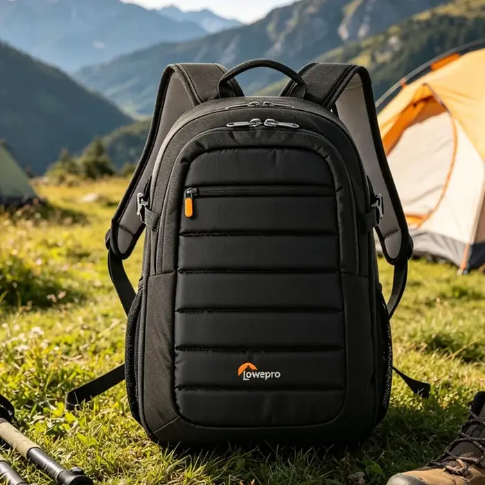 Sac à dos pour appareil photo Lowepro Tahoe BP 150, sac à dos décontracté pour hommes et femmes, sac
