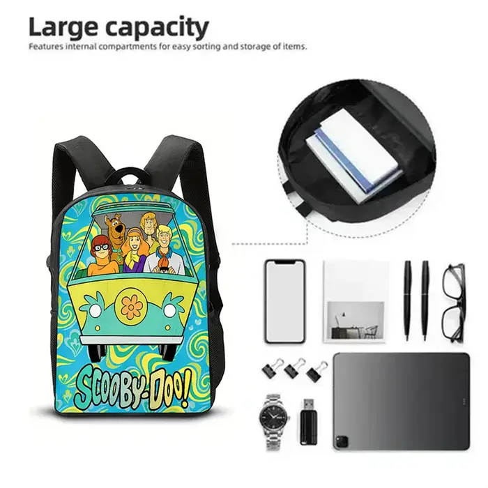 Sacs d'école Scoobys Doo pour garçons et filles