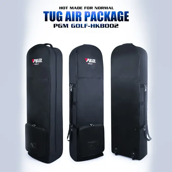 Sac d'aviation de Golf PGM avec roue silencieuse HKB002, stockage de grande capacité, sac de Golf pl
