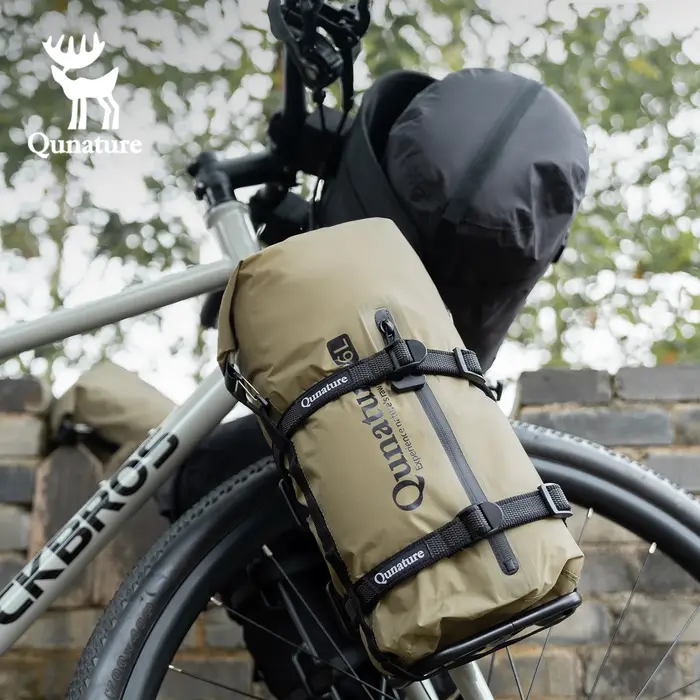 Qunature Bikepacking sac de vélo ultraléger étanche support de rangement de cyclisme sac multifonctionnel voyage sacs