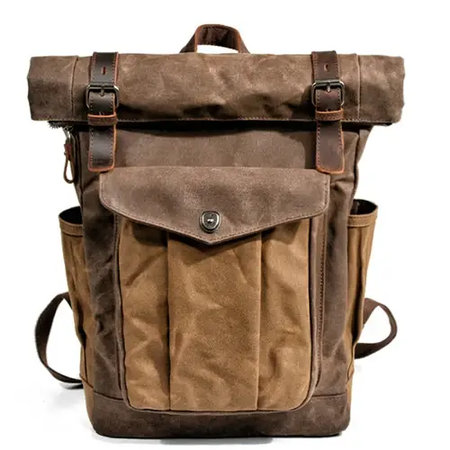 Sacs à dos en toile Vintage de luxe pour hommes