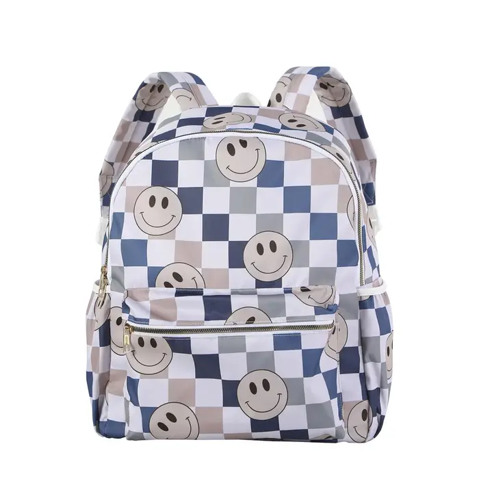 Sac à dos en nylon fleuri pour enfants