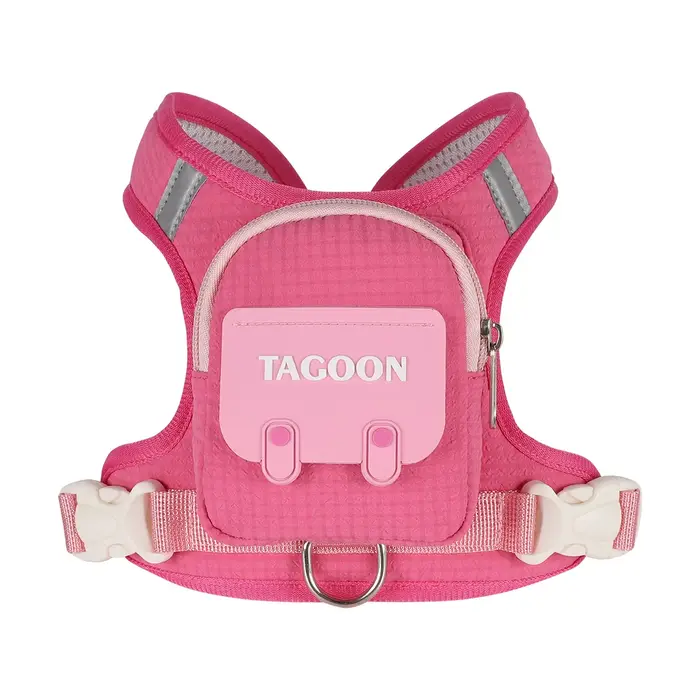 Sac à dos-harnais pour chien, motif écossais mignon, sac de transport extérieur pour animaux de compagnie, gilet de poitrine pour chiot, réglable pour la promenade, pour chiens de petite et moyenne ta