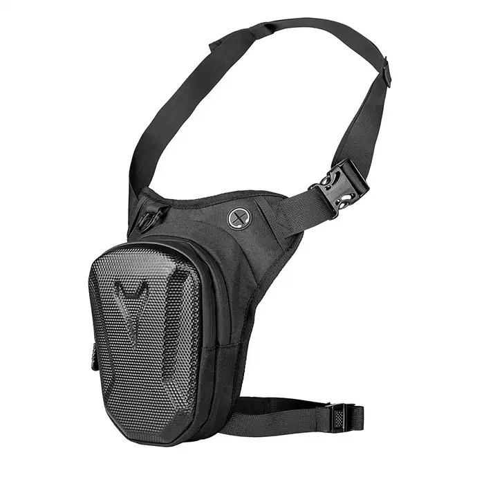 Sacoche de cuisse imperméable pour moto