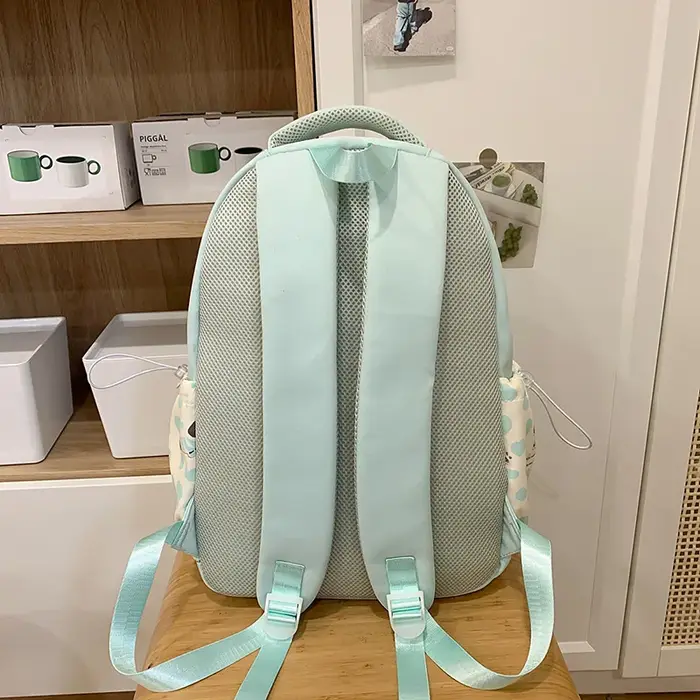Sac à dos tendance style universitaire pour adolescentes, sac d'école élégant pour collégiennes, lycéennes et étudiantes